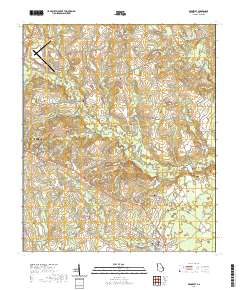 Brooklet 2020 topographic map thumbnail