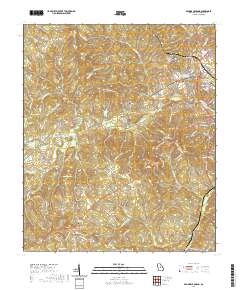 Browns Crossing 2020 topographic map thumbnail