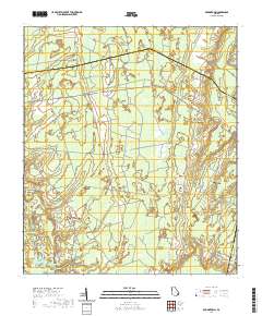 Browntown 2020 topographic map thumbnail