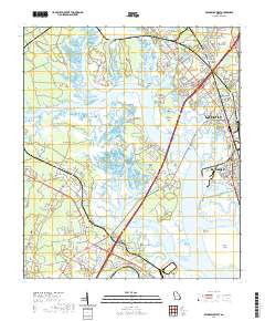 Brunswick West 2020 topographic map thumbnail