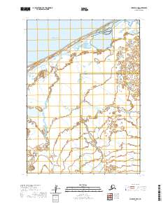 Chignik C-5 SW topographic map thumbnail