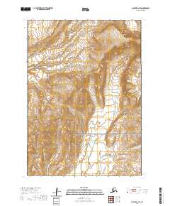 Chignik D-1 SW topographic map thumbnail