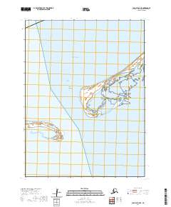 Cold Bay A-5 SE topographic map thumbnail