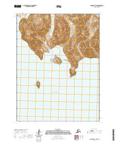 False Pass C-4 NW topographic map thumbnail
