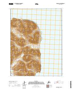False Pass D-1 NW topographic map thumbnail