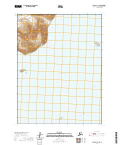 False Pass D-1 SW topographic map thumbnail