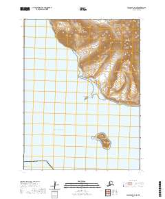 False Pass D-3 NW topographic map thumbnail