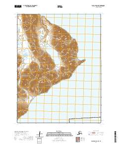 False Pass D-4 NE topographic map thumbnail