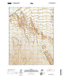 False Pass D-6 NW topographic map thumbnail