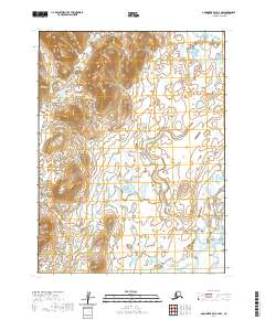 Goodnews Bay A-4 NW topographic map thumbnail