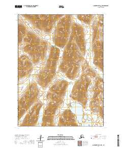 Goodnews Bay B-4 NW topographic map thumbnail