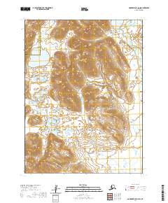 Goodnews Bay B-4 SW topographic map thumbnail
