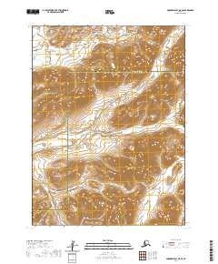 Goodnews Bay B-5 SE topographic map thumbnail
