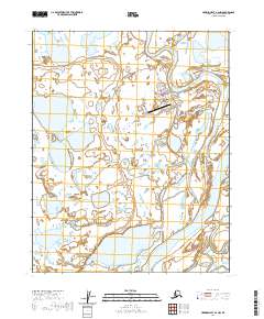 Harrison Bay A-2 NW topographic map thumbnail