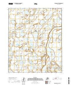 Harrison Bay A-3 SW topographic map thumbnail