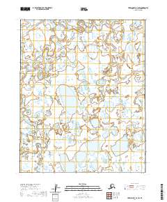Harrison Bay A-4 SW topographic map thumbnail