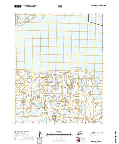 Harrison Bay B-3 NW topographic map thumbnail