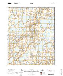 Harrison Bay B-4 SW topographic map thumbnail