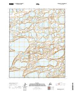Harrison Bay B-5 SW topographic map thumbnail