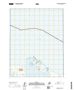 Harrison Bay D-5 NW topographic map thumbnail