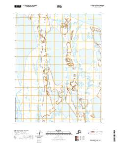 Harrison Bay D-5 SE topographic map thumbnail