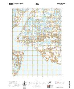 Hooper Bay A-1 NW topographic map thumbnail