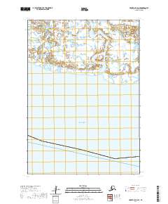 Hooper Bay A-2 SE topographic map thumbnail