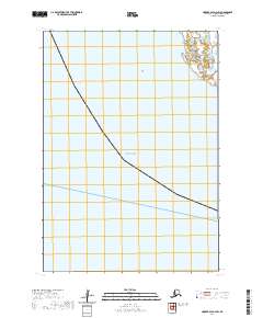Hooper Bay A-2 SW topographic map thumbnail