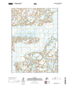 Hooper Bay B-1 NE topographic map thumbnail