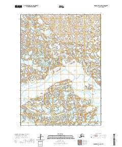 Hooper Bay B-1 NW topographic map thumbnail