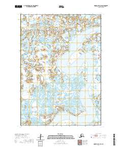 Hooper Bay B-1 SW topographic map thumbnail