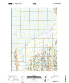 Hooper Bay B-3 NE topographic map thumbnail