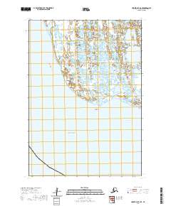 Hooper Bay B-3 SE topographic map thumbnail