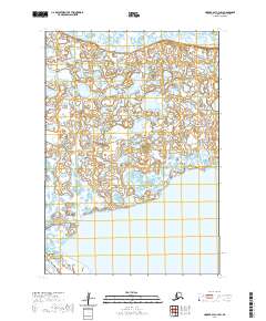 Hooper Bay C-3 SW topographic map thumbnail