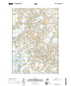 Hooper Bay D-1 NW topographic map thumbnail