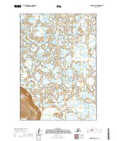 Hooper Bay D-1 SE topographic map thumbnail