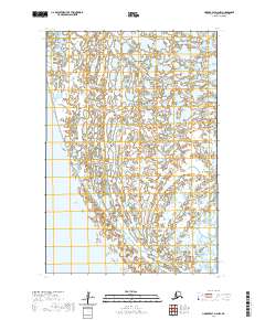 Hooper Bay D-2 NW topographic map thumbnail