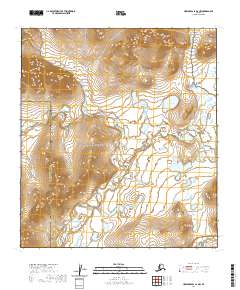 Howard Pass A-2 NW topographic map thumbnail