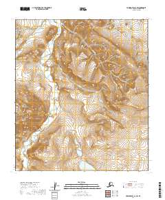 Howard Pass C-2 SW topographic map thumbnail