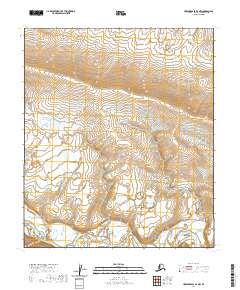Howard Pass D-2 NW topographic map thumbnail