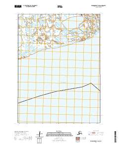 Kuskokwim Bay D-4 SE topographic map thumbnail