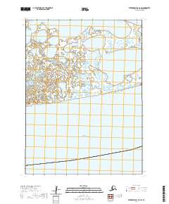 Kuskokwim Bay D-4 SW topographic map thumbnail