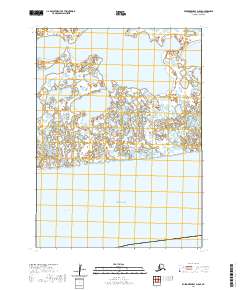Kuskokwim Bay D-5 SE topographic map thumbnail