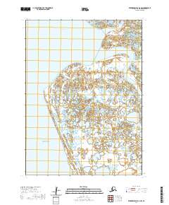 Kuskokwim Bay D-6 NW topographic map thumbnail