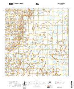 Kwiguk A-5 SE topographic map thumbnail