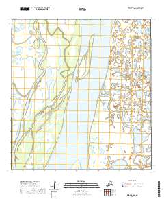 Kwiguk B-4 SW topographic map thumbnail