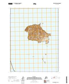 Port Moller B-1 SE topographic map thumbnail