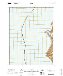 Port Moller B-3 SW topographic map thumbnail