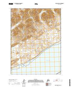 Port Moller B-4 NE topographic map thumbnail