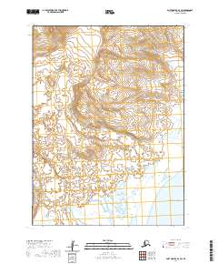Port Moller B-6 SW topographic map thumbnail